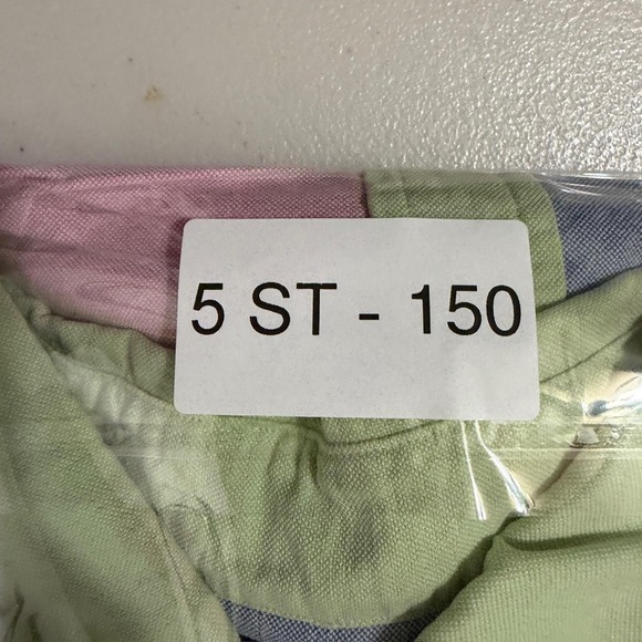 Ralph Lauren Shirt Mens Large Multicolor Pastel Colorblock LS Button Down - Picture 11 of 11